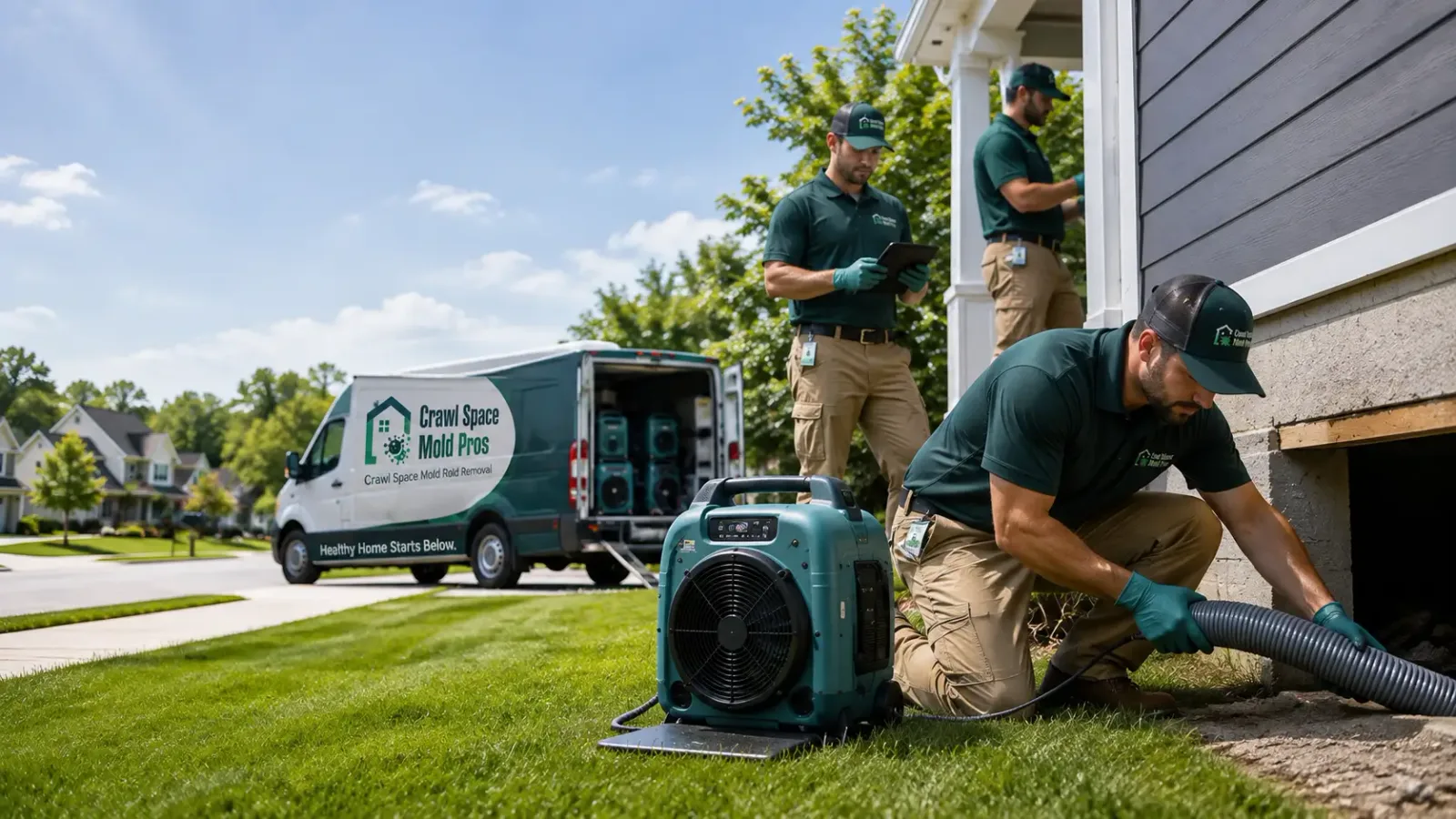 Crawl Space Mold Removal in Villa Park, CA